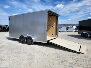 2027 US Cargo 7x16 Enclosed Cargo <b>Trailer</b> Utility <b>Trailer</b> Cargo Hauler Equipment <b>Trailer</b> 84" Interior Height Ramp Door for sale - Product Image 4