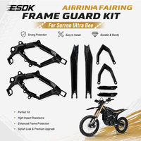 Kit complet de protection de carénage et de cadre pour SurRon Light Bee X ultra Bee EDirt Bike, protection latérale de cadre, pièces de rechange