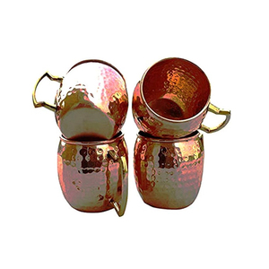 Elegant Copper Plated Mug Oxidation Recyclable Disposable <b>Cold</b> Wine Bar Customization Aluminum <b>Cups</b> - Product Image 6