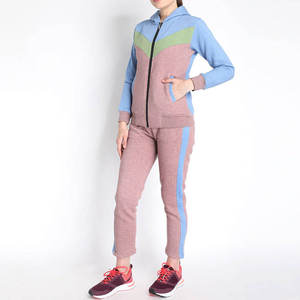 Vente en gros de survêtements OEM pour femmes, ensembles deux pièces, vêtements de mode pour femmes, ensemble de survêtements de jogging à prix réduit - Product Image 3