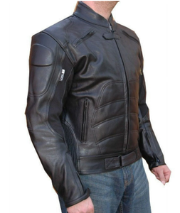 Chaquetas de moto de cuero originales personalizadas de último diseño de cuero de vaca con paneles samtex de cuatro vías con protectores aprobados por CE - Product Image 5