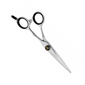 กรรไกรตัดผมสำหรับร้านเสริมสวยแบบมืออาชีพพร้อมใบมีดตรงปรับได้ - Product Image 4