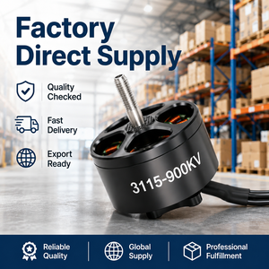 มอเตอร์ไร้แปรงถ่าน FPV 3115 900KV แรงบิดสูง ระยะไกล สำหรับโดรน UAV แข่ง FPV ฟรีสไตล์ - Product Image 6