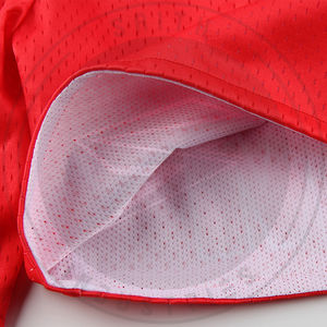 Custom <b>Men's</b> Mid-Length Soccer <b>Shorts</b> 100% Polyester Basic <b>Elastic</b> <b>Waist</b> Anti-Wrinkle Solid Pattern Mesh Casual Football Wear - Product Image 5