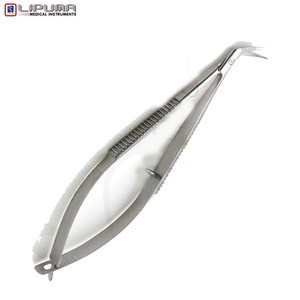 Tijeras CASTROVIEJO de alta calidad, tijeras Castroviejo Iris de 4 ", puntas afiladas, instrumentos médicos microquirúrgicos oftálmicos delicados - Product Image 3