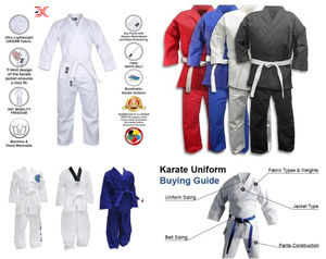 Taekwondo jiu jitsu gi uniforme d'entraînement poids léger costumes d'arts martiaux blanc sport traditionnel karaté uniforme d'entraînement - Product Image 2