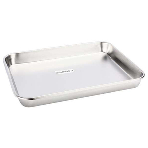 ถาดเครื่องมือทันตกรรมถาดฆ่าเชื้อก้นแบนสำหรับใช้ในการผ่าตัดทำจากสแตนเลสถาดเครื่องมือทันตกรรมที่ผ่านการรับรอง CE - Product Image 3