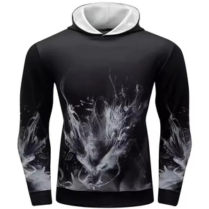 Meilleur prix, créez votre propre design de marque, sweat-shirt de sport sublimé 320 g/m², sweat-shirt à capuche sublimé - Product Image 1