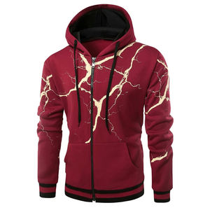 Sudadera con capucha extragrande bordada con logotipo personalizado 100% poliéster Jersey ropa de calle Sudadera con capucha informal de invierno para unisex - Product Image 3