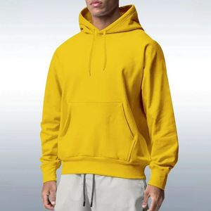 Sudaderas de Jersey personalizables de peso pesado, cuello con capucha de poliéster/algodón, teñido liso para invierno, pedido a granel - Product Image 5