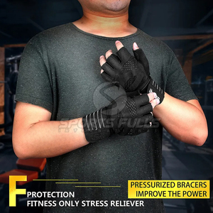 Guantes duraderos para gimnasio con muñequeras para levantamiento de pesas y culturismo Guantes ligeros para gimnasio Fitness - Product Image 3