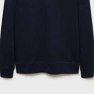 Sudadera de Diseño de Color Sólido al por Mayor para Hombre, Mangas Completas con Diseño de Logotipo Personalizado, Ropa Casual, Servicio OEM, Cuello Redondo 2026 - Product Image 3