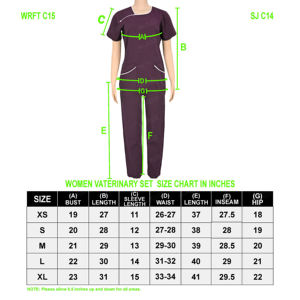 Imprimé personnalisé élégant à manches courtes infirmière uniforme définit des gommages hospitaliers confortables pour le personnel médical - Product Image 6