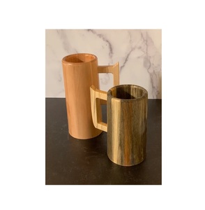 Taza de té de café de madera natural y taza de madera hecha a mano de tamaño precio barato embalaje personalizado artesanía natural - Product Image 6