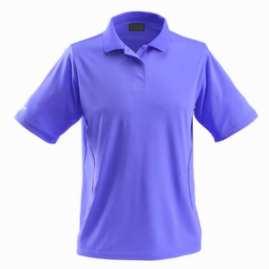เสื้อโปโลผ้าฝ้ายสำหรับผู้ชายเสื้อโปโลสำหรับ100% มีรอยยับล่าสุดออกแบบโลโก้ได้ตามต้องการสำหรับฤดูร้อน - Product Image 1