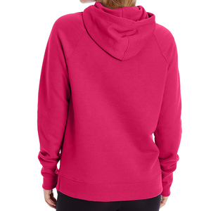 Sweat à capuche avec logo personnalisé pour femmes pull décontracté de couleur unie coupe ajustée séchage rapide longue longueur-sweats à capuche de haute qualité à faible quantité minimale de commande pour femmes - Product Image 3