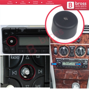 ปุ่มหมุนวิทยุหรือเครื่องเล่นเทป BDP122 สำหรับ Becker o 30 APS W123 W124 W126 W163 W168 W202 W210 A2088200285 - Product Image 5