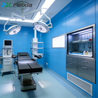 Nouvelles Matières d'Ingénierie pour la Décoration de Salles d'Opération Modulaires à Panneaux Sandwich pour Projets de Salles Blanches Médicales