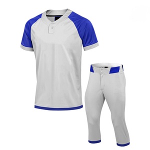 Uniformes de Béisbol Personalizados de Alta Calidad, 100% Poliéster, Transpirables, de Secado Rápido, Conjuntos para Hombre Adulto, Diseño Personalizado - Product Image 3