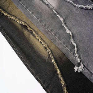 กางเกงยีนส์ทรงตรงสไตล์ฮิปฮอปอเมริกันเรโทร ลุคทำเก่า แต่งผ้าปะติด ประดับหมุด พร้อมเชือกผูกเอว ยี่ห้อ Rock Revival สำหรับผู้ชาย - Product Image 4