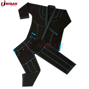 Deporte BJJ GI personalizado adultos y niños Gi brasileño Jiu jitsu Gi uniforme preencogido 450gsm cinturón libre hombres y mujeres - Product Image 2