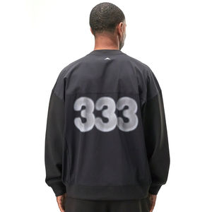 Sweat-shirt tendance surdimensionné pour hommes, fabrication en usine, respirant, coupe décontractée, coupe ajustée, manches longues, produit de qualité supérieure - Product Image 5