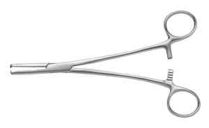 Ensemble d'instruments chirurgicaux en acier inoxydable Faure, serrures longitudinales manuelles, clip droit et incurvé, 1x2 dents, artère, certifié CE - Product Image 3