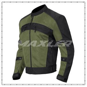 เสื้อแจ็คเก็ตขี่มอเตอร์ไซค์แบบสั้น น้ำหนักเบา ได้รับมาตรฐาน CE ระดับ 2 ป้องกันลม กันน้ำ ระบายอากาศได้ดี สำหรับกีฬาขี่มอเตอร์ไซค์ พลัส - Product Image 2