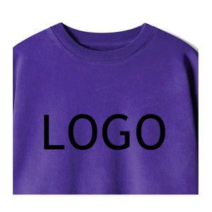 Factory Direct New Arrival Men's Sweatshirts Custom Design with Embroidery Plain Dyed for Spring Vacation Style - Product Image 6