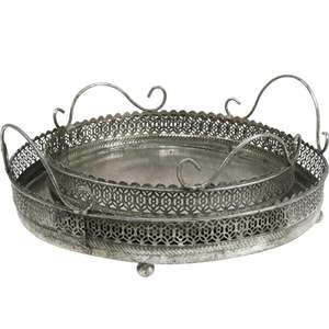 Bandeja de Metal de Latón de Estilo Moderno para Decoración del Hogar y Restaurantes, Vajilla y Utensilios de Cocina, Proveedor Mayorista - Product Image 6