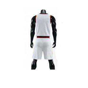 Juego de impresión de baloncesto por sublimación de alta calidad, uniforme de baloncesto con estampado sin mangas, uniforme de baloncesto superventas - Product Image 6
