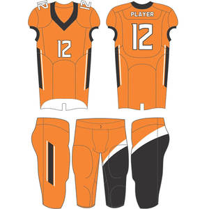 Uniforme léger de football américain Offre Spéciale bas prix bonne qualité vêtements d'entraînement sublimation uniforme de football américain - Product Image 4