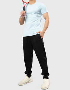 Nouvelle chemise d'entraînement de Fitness de Compression chemise à manches courtes de gymnastique de sport serrée chemise de gymnastique serrée noire - Product Image 2