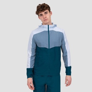 Veste coupe-vent technique pour hommes en extérieur résistant au vent imperméable à capuche course à pied trekking aventure vêtements de sport en gros - Product Image 1