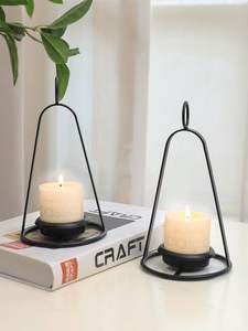 เชิงเทียนสีทองเดี่ยวเชิงเทียนโลหะแนวศิลปะสมัยใหม่ที่มีรูปทรงทันสมัยเหมาะสำหรับบริเวณล็อบบี้ในโรงแรมพื้นที่รับประทานอาหาร - Product Image 6