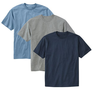 Mejor precio camiseta para hombres verano peso pesado hombres ropa algodón Spandex 3 Pack Vinh Hung Vietnam fabricante Original - Product Image 1