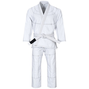 Kimono de Jiu-Jitsu brasileño esencial de alta calidad, conjuntos de uniformes BJJ Gi, arte marcial para adultos, hecho 100% algodón, colores personalizables - Product Image 1