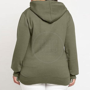 เสื้อมีฮู้ดมีซิปสำหรับผู้หญิงเสื้อผ้าแนวสตรีทพร้อมคอปกแบบมีฮู้ดสำหรับฤดูหนาว - Product Image 2