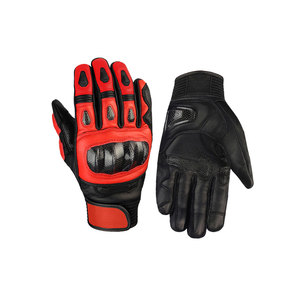 Gants de sport de travail de haute qualité Gants de moto d'entraînement Conception personnalisée Logo Gants de moto en cuir pour hommes - Product Image 3