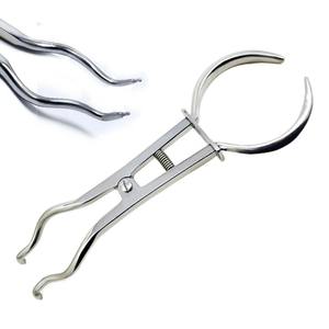 Dental Rubber Dam 13 Pcs Kit High Quality Instruments Dam Punch Dam Forceps <b>Clamps</b> Kit High Demand Tools - Product Image 3