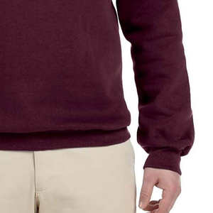 เสื้อสเวตเตอร์คอกลมแขนยาวสำหรับผู้ชาย, M-5XL แฟชั่นสีพื้นขนาดพิเศษ320กรัมเสื้อมีฮู้ดและสเวตเชิ้ตสำหรับผู้ชาย - Product Image 3