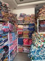 Tela de Algodón Estampada de Alta Calidad para Confección de Vestidos Deportivos y Kimonos de Pijama, Multiusos, Venta al por Mayor, Suministro por Yarda - Funda para Bolsas