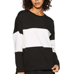 2025 nouveau style sur mesure sweat femme col rond 100% coton pour les sports d'hiver en vente chez Terzo Sports - Product Image 1