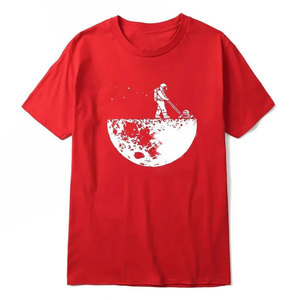 Impreso de lujo de algodón pesado 5 Spandex Camisetas Camiseta de manga corta hombres Streetwear camiseta personalizada camisetas gráficas de gran tamaño - Product Image 3