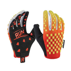 Guantes de Ciclismo Personalizados, de Montaña, de Cuero Sintético, con Malla, Almohadilla de Gel, Dedos Completos, Impermeables, Transpirables, para Deportes al Aire Libre en Todas las Estaciones - Product Image 1