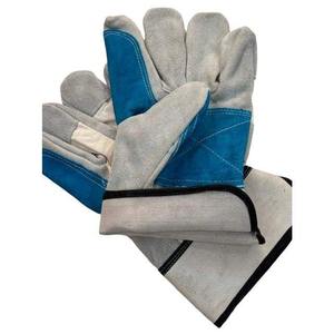 Protection des mains de sécurité Gants de construction Gréeur canadien Gants de soudage Gants de travail en cuir de vache fendu - Product Image 4