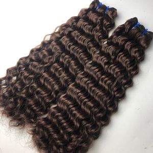 Extensions de cheveux vierges vietnamiennes 100% brutes de couleur naturelle en gros Cuticule double trame profondément bouclée alignée pour la beauté pour les femmes - Product Image 4