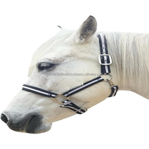 Correa de nailon grueso de alta densidad Diseño de rayas de dos tonos Cabestro de nailon disponible en muchos colores y tamaños personalizados - Product Image 6