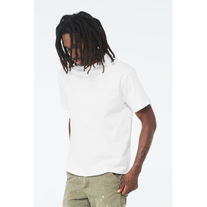 Bella + Toile Hommes Hip-Hop Style Fitness T-Shirt 3010C Heavyweight Toast Crew Anti-Rides Coton/Polyester Hip-Hop Style - Product Image 5