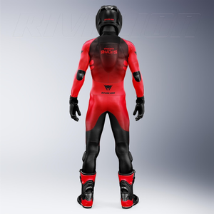 Mono de Cuero para Motociclismo Zonda para Hombre, de Piel de Vaca/Canguro, Impermeable, Cortavientos, Transpirable, para Carreras/Traje de Carreras de Una Pieza, con Certificación CE - Product Image 3